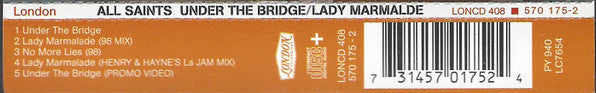 All Saints – Under The Bridge / Lady Marmalade (CD)