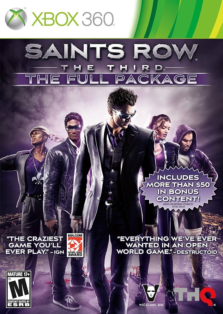 Saints Row The Third The Full Package (XBOX360, Used)