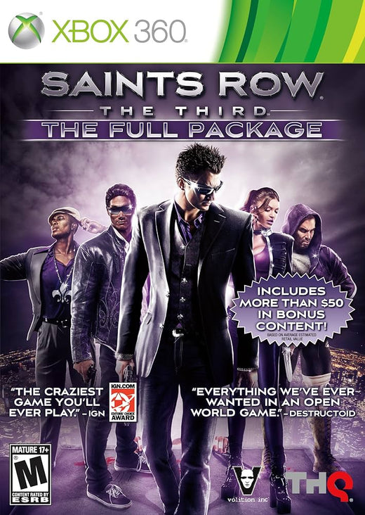 Saints Row The Third The Full Package (XBOX360, Used)