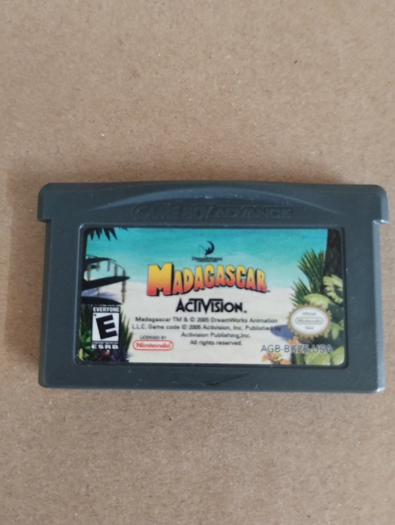 Madagascar (Gameboy Advance Used)