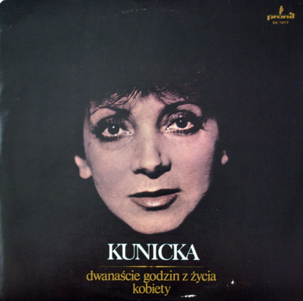 Halina Kunicka – Dwanaście Godzin Z Życia Kobiety (LP)