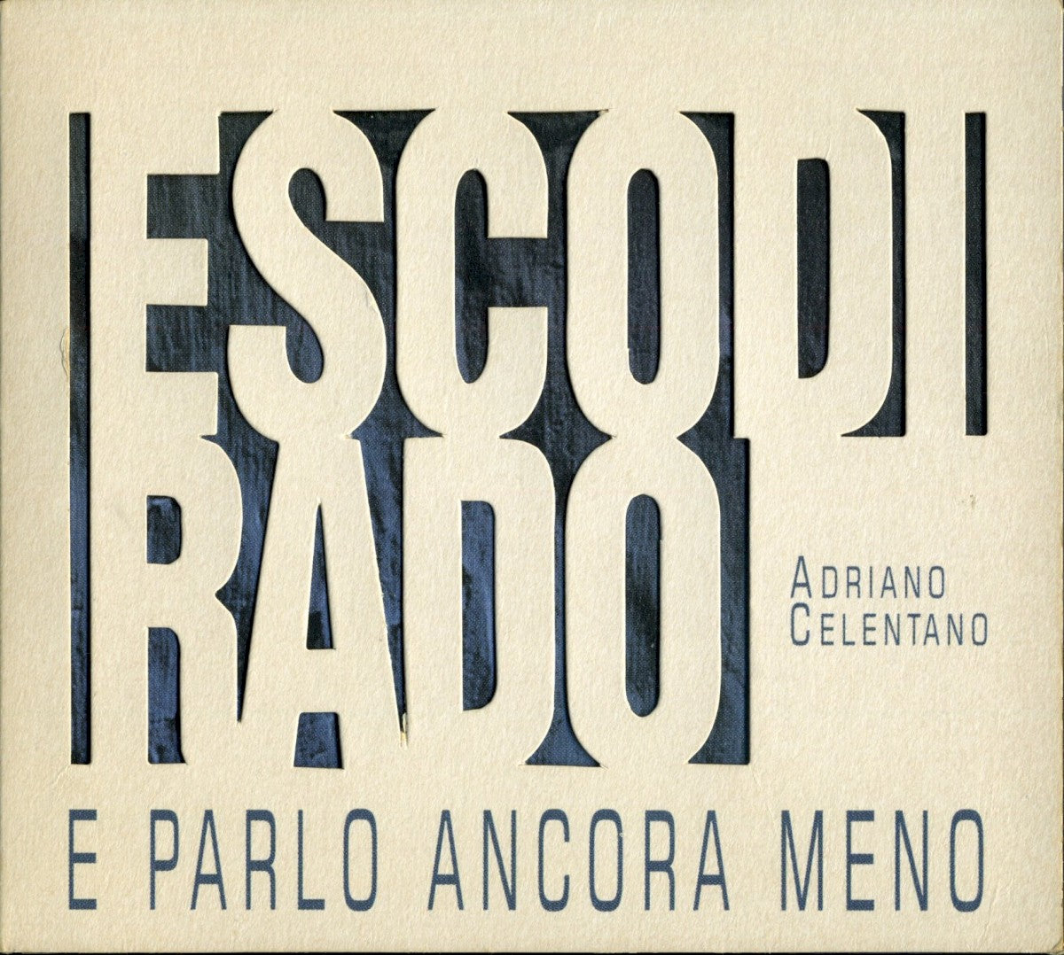 Adriano Celentano – Esco Di Rado (E Parlo Ancora Meno) (CD)