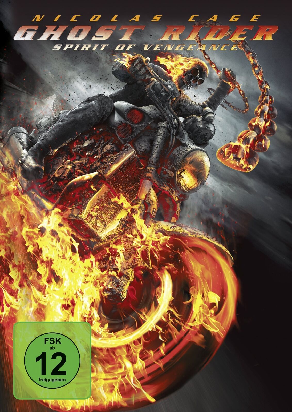 Ghost Rider: Spirit of Vengeance (DVD, 2nd Hand)