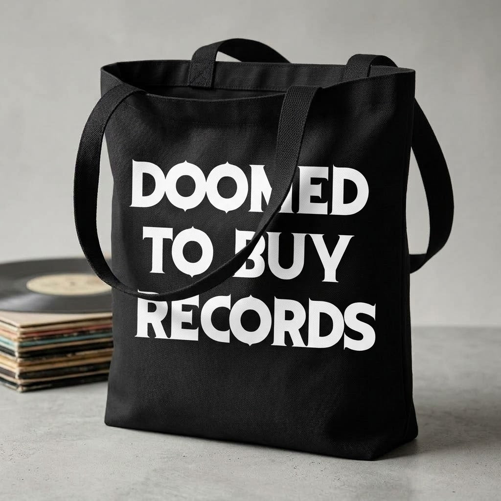 Empire Totebag Double Side Print Black