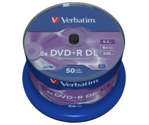 DVD+RDL Verbatim Printable Bulk 50 240 min
