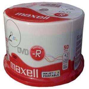 DVD-R Maxell 50 Pack 4.7GB 120 min