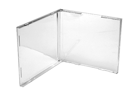 clear jewel case no tray large