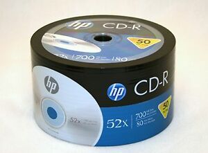 CD-R HP 50 Pack 80min 700MB