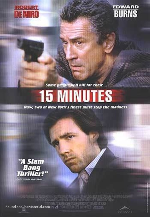 15 minutes movie poster