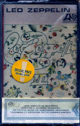 Led Zeppelin – Led Zeppelin III (Cassette, Used)