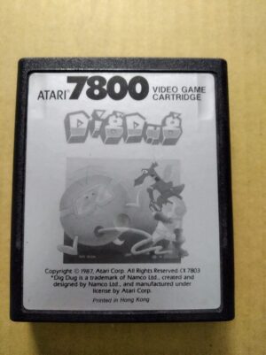 Dig Doug (Atari 7800 Used)(Cartridge)