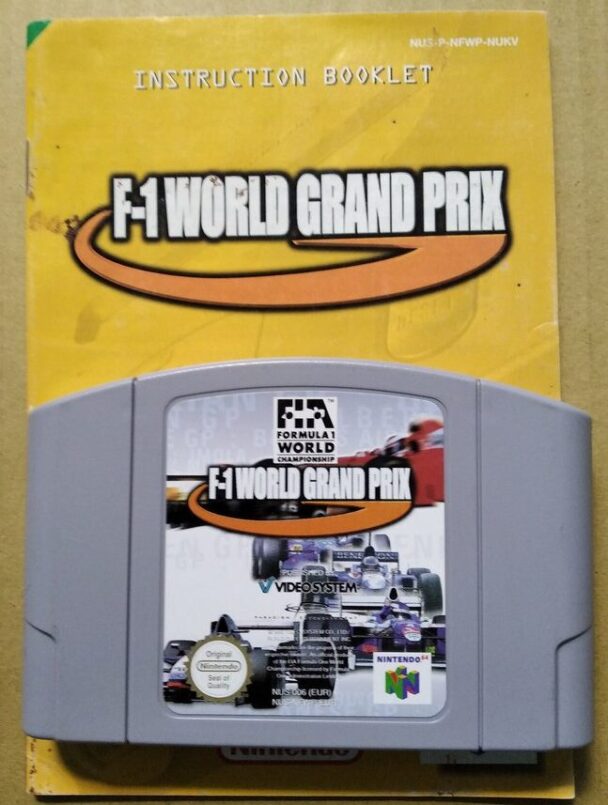 F1 World Grand Prix (cartridge + manual) (Nintendo 64 , Used)