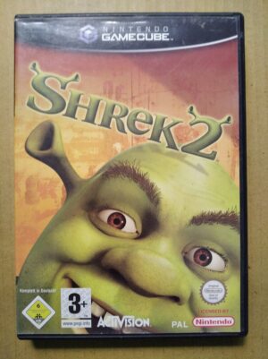 Shrek 2 (no manual) (back of the box is broken on top) (Nintendo Gamecube Used)