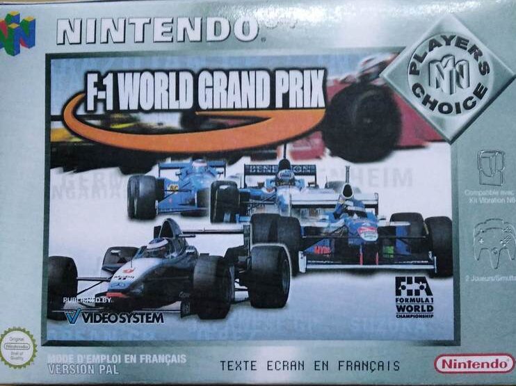 F1 World Grand Prix (complete with repro box) (Nintendo 64 Used)