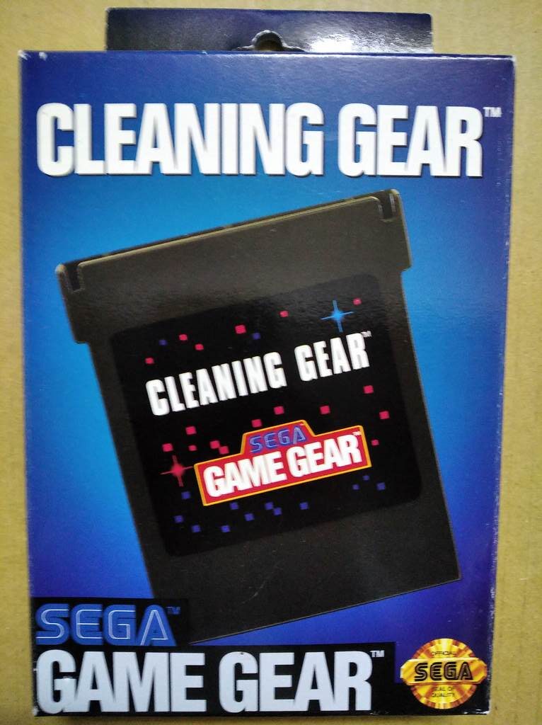 Sega Game Gear Cleaning cartridge (complete)