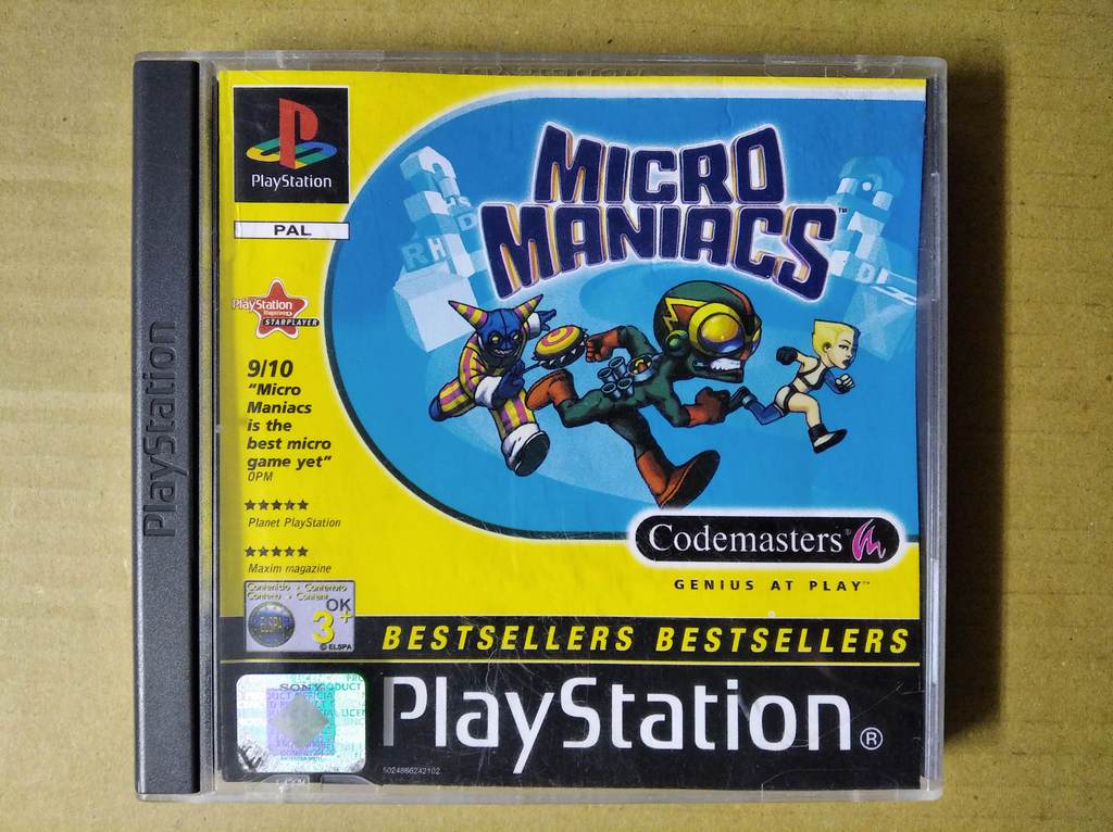 MICRO MANIACS (complete) (Ps1 Used)