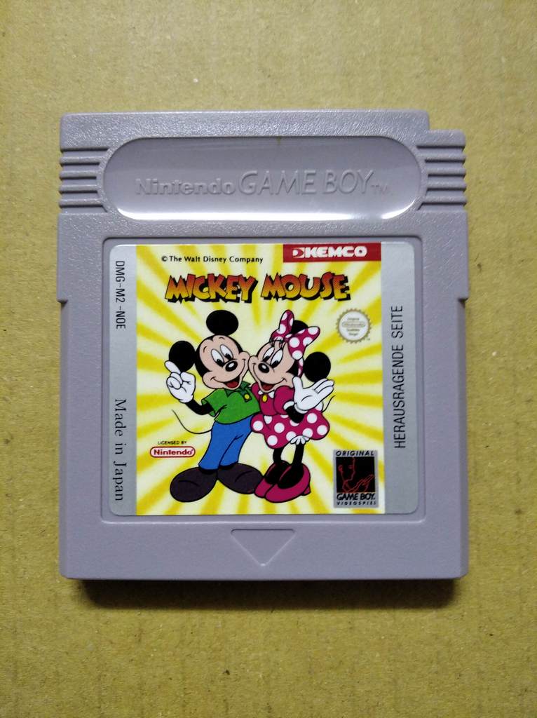 Mickey Mouse (Game Boy Cartridge Used)