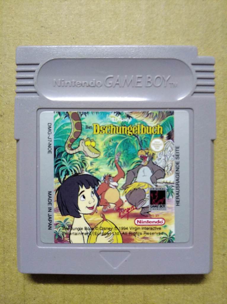 The Jungle Book (Game Boy Cartridge Used) (Ger)