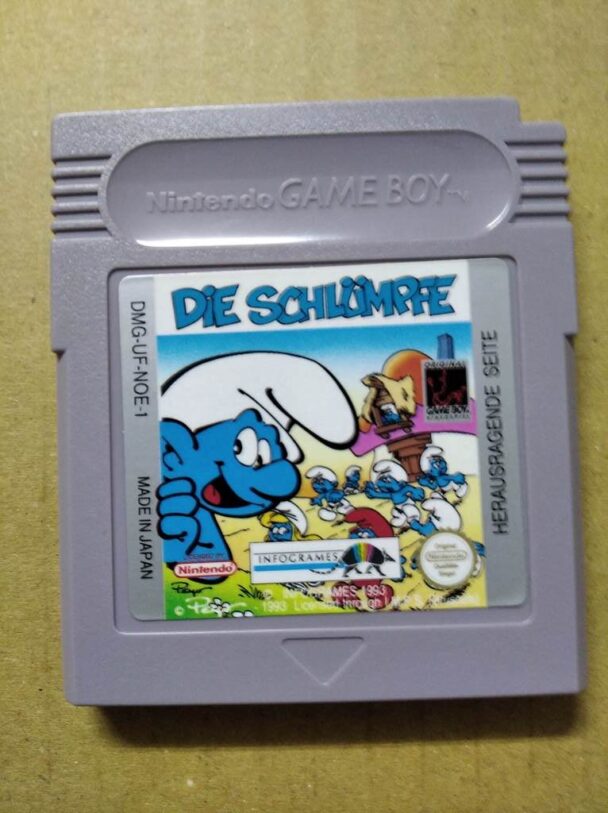 The Smurfs (Game Boy Cartridge Used) (Ger)