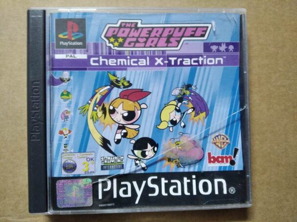The Powerpuff Girls: Chemical X-Traction (Ps1 Used) (Complete)