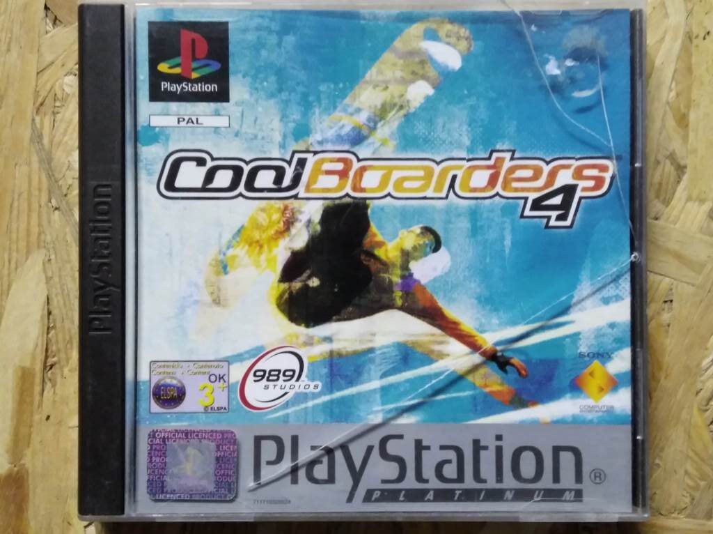 Coolboarders 4 (Ps1 Used) (complete)