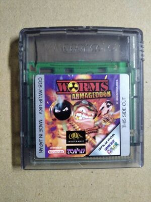 Worms Armagedon (Game Boy Color Used)