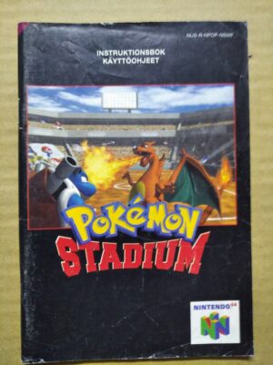 Pokemon Stadium (N64 Used with manual)