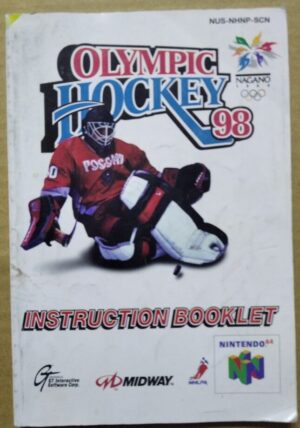 Olympic Hokey 98 (N64 used with manual)