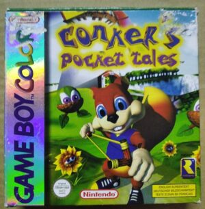 Conker’s Pocket Tales (GameBoy Color Used, complete)