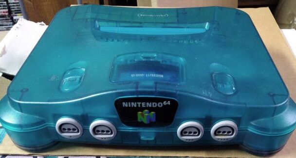 Nintendo 64 Ice Blue ( Used , Complete )