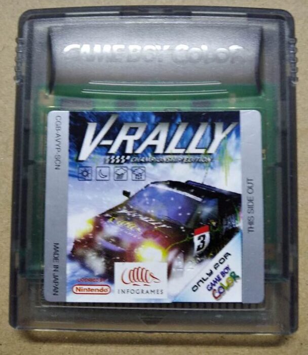 V-Rally (Game Boy Color Used)