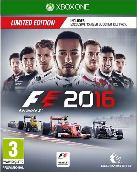 F1 2016 Limited Edition (XBOX One, Used)