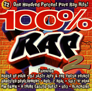Various - 100% Rap Vol. 2 (CD)