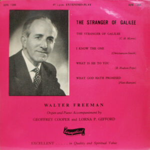 Walter Freeman - The Stranger Of Galilee (Vinyl, Used)